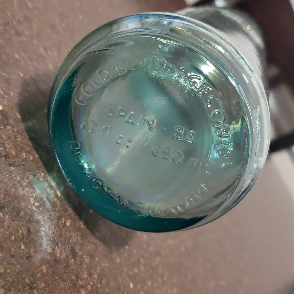 Starbucks Iridescent Recycled Glass Water Bottle 20 Fl Oz  - Picture 2 of 3